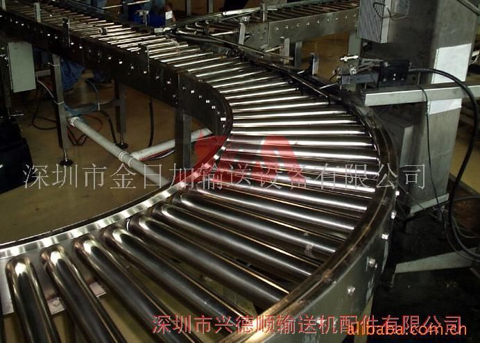 Stainless steel turning conveyor